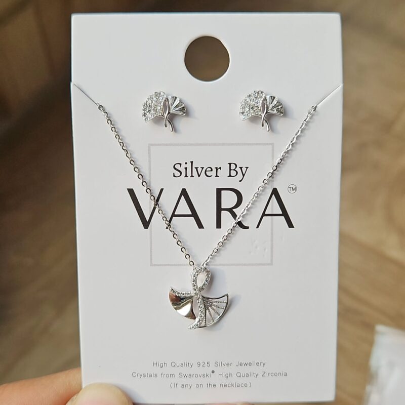 silver necklace set 925