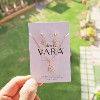 Rose Gold Necklace Set