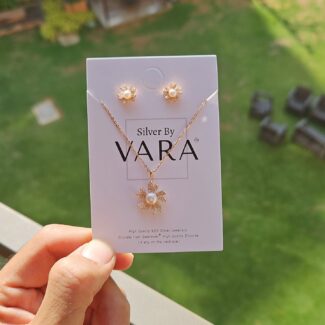 Rose Gold Necklace Set